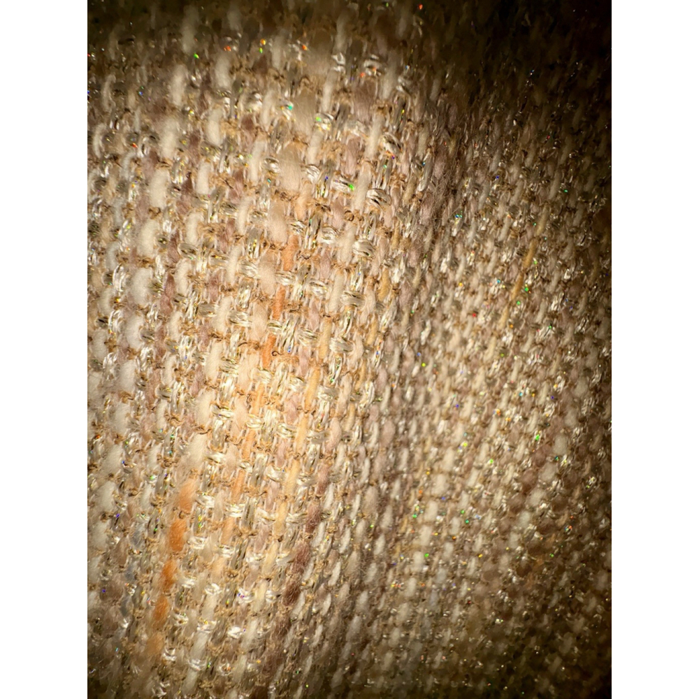 Tuleh Metallic Tweed Long Coat Wool Blend, Runway Vintage Rarity. Retail 1500+ - Picture 4 of 9